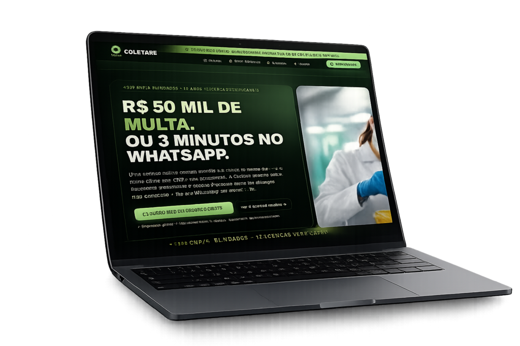 Criação de sites – Coletare