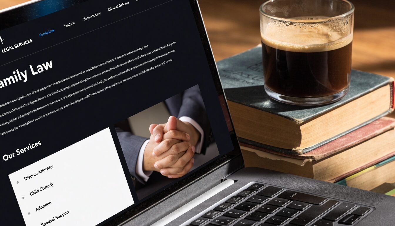 Um site jurídico que entrega credibilidade e resultados